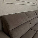 Тканинний кутовий новий диван, фото 9