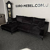 Новий розкладний диван в тканині єврокнижка купити, фото 2