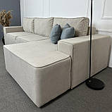 Кутовий новий диван в тканині єврокнижка, фото 4