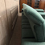 Великий п-подібної форми диван в тканині, фото 2