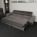 Прямий розкладний диван дельфін, фото 4