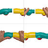 Масажний складний обруч Hula Hoop COLOR BALL, хула хуп, 6 секцій для схуднення, 3008, фото 10
