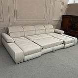 Диван п-подібної форми в тканині з Європи купити, фото 4