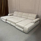 Диван п-подібної форми в тканині з Європи купити, фото 6