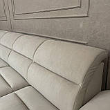 Диван п-подібної форми в тканині з Європи купити, фото 10