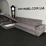 Новий диван в тканині кутовий розкладний «Бестселер», фото 4