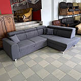 Новий диван в тканині з нішею для зберігання, фото 5