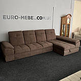 Тканинний новий розкладний диван, фото 3