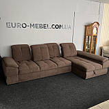 Тканинний новий розкладний диван, фото 4