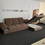 Тканинний новий розкладний диван, фото 6