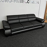 Диван прямий натуральна шкіра Бестселер, фото 2