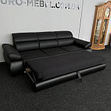 Диван прямий натуральна шкіра Бестселер, фото 5