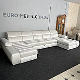 Новий диван п-подібної форми в тканині з Європи, фото 2