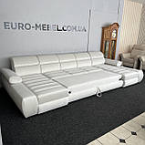 Новий диван п-подібної форми в тканині з Європи, фото 5