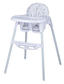 Стілець для годування дитини FreeON Lars, grey animals