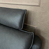Новий шкіряний розкладний диван, фото 9