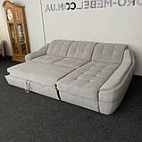 Розкладний диван кутовий диван в тканині, фото 2