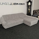 Розкладний диван кутовий диван в тканині, фото 3