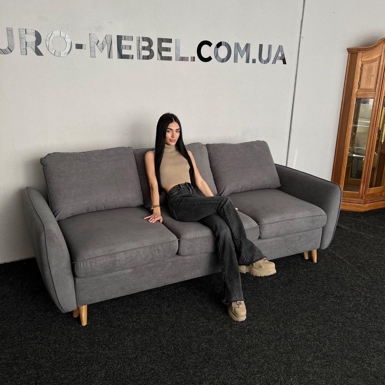 Диван прямий новий розкладний диван, фото 1