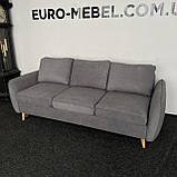 Диван прямий новий розкладний диван, фото 3