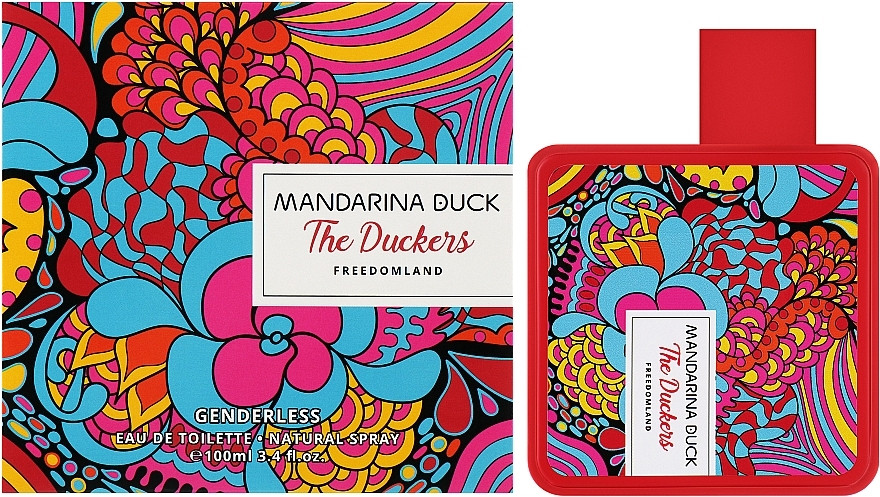 Туалетна вода унісекс Mandarina Duck The Duckers Freedomland 100 мл, фото 1
