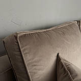 Новий розкладний диван в тканині на ніжках, фото 8