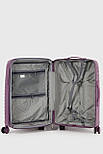 Велика пластикова валіза Three Birds 2024-17-17L фіолетова, фото 6