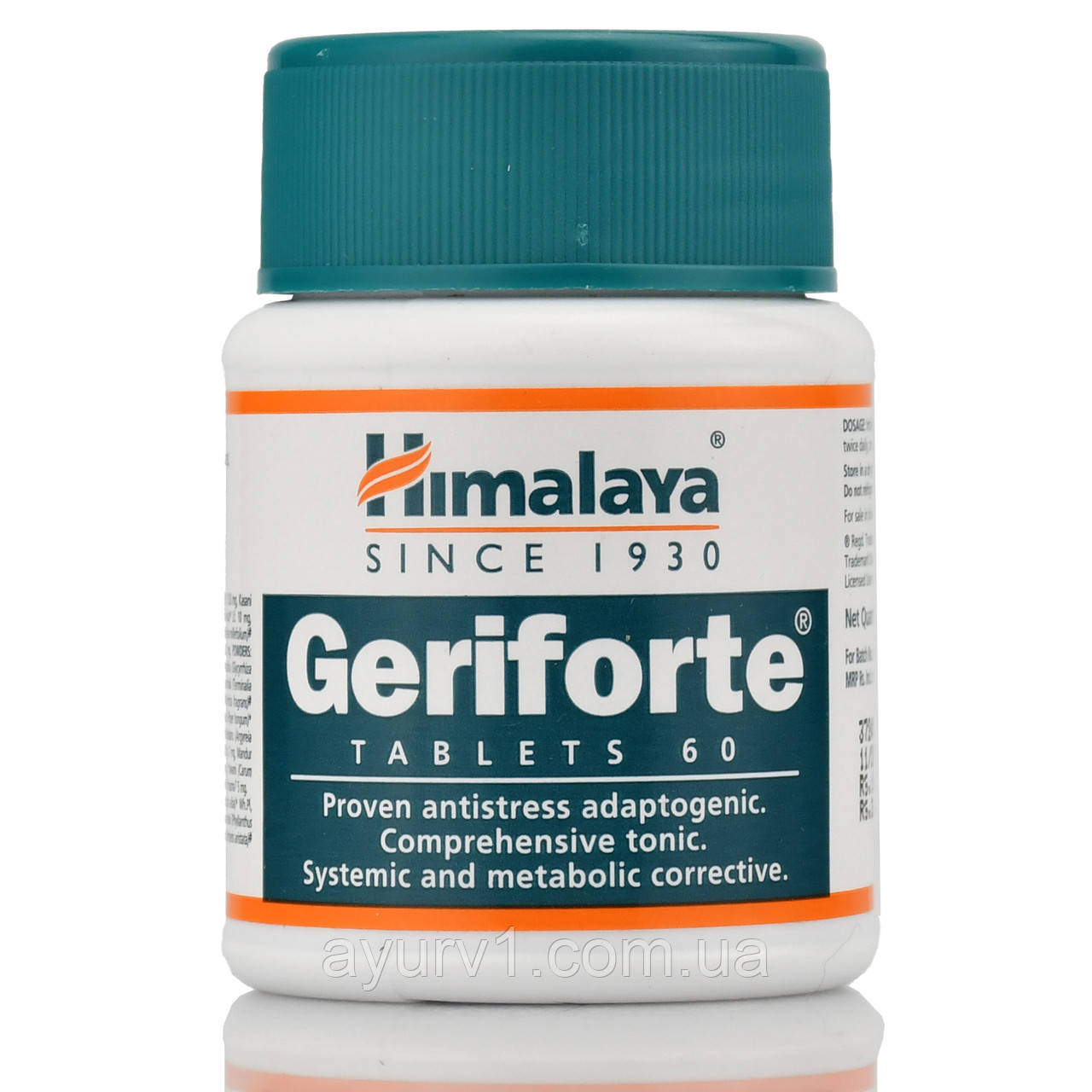 Геріфорте Хімалая Джеріфорте/Geriforte Himalaya 60 tab чаванпраш енергетик імуномодулятор
