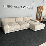 Новий розкладний диван в тканини з нішею, фото 5