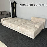 Новий розкладний диван в тканини з нішею, фото 6