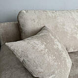 Новий розкладний диван в тканини з нішею, фото 9