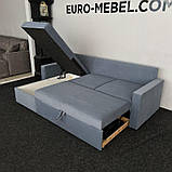Кутовий розкладний диван, фото 4