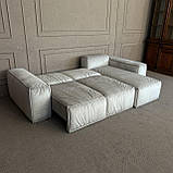 Кутовий диван в тканині новий розкладний диван, фото 4