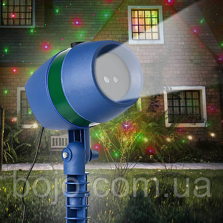 Вуличний лазерний проектор Star Shower Motion Laser Light, фото 1