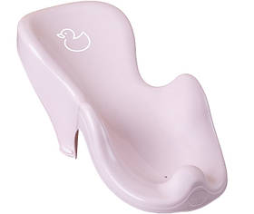 Гірка дитяча для купання антиковзка DUCK light pink