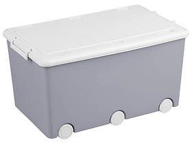 Контейнер для іграшок Tega Baby gray white