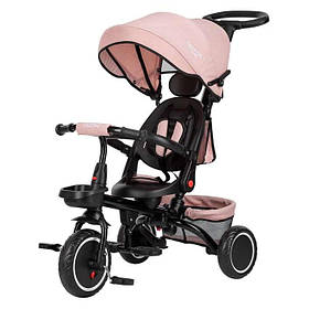 Триколісний дитячий велосипед Free2Move ELIPSO black pink