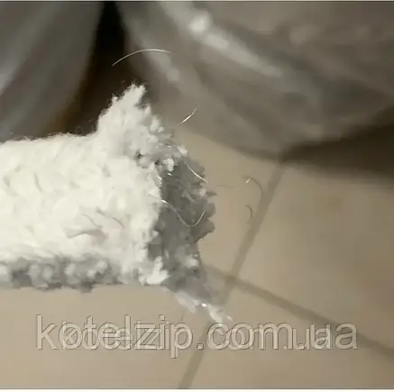 Керамічний шнур для котла 10 мм, до 1260°C – вогнетривкий ущільнювач, армований, бухта 10 кг, фото 3
