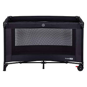 Ліжко-манеж дитяче FreeON Snozze, black