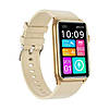 Смарт-годинник жіночий LEMFO G50 Gold (розмова, тонометр, температура тіла, пульсоксиметр), фото 3