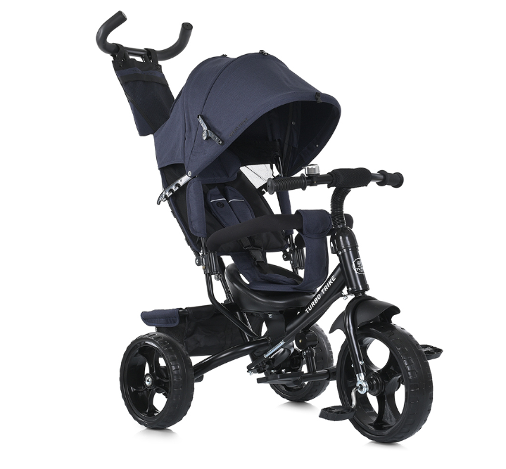 Дитячий триколісний велосипед з ручкою TURBOTRIKE MT 1005, фото 1