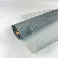 Сітка москітна від комарів Євро Сіра 0.9 х 30 м Москітна сітка для дому Міцна сітка від комарів