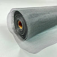 Сітка москітна від комарів Євро Сіра 1.60 м х 30 м Універсальна москітна сітка