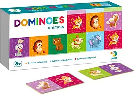 Настільна гра DoDo Доміно Тварини 300248