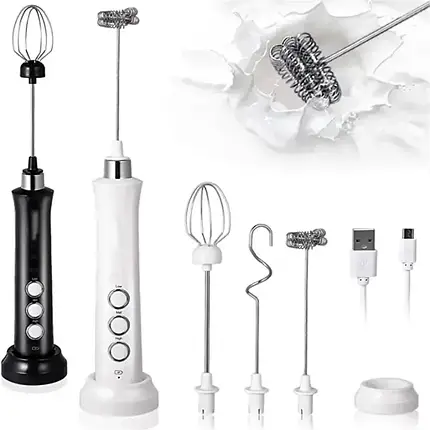 Спінювання молока, міксер, капучинатор Milk Frother EW-071 3 в 1, фото 1