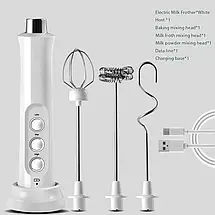 Спінювання молока, міксер, капучинатор Milk Frother EW-071 3 в 1, фото 3