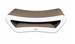 Екологічно чиста картонна дряпка  лежанка для кішок "Тріо_2" 68х22х25 см см AnimAll