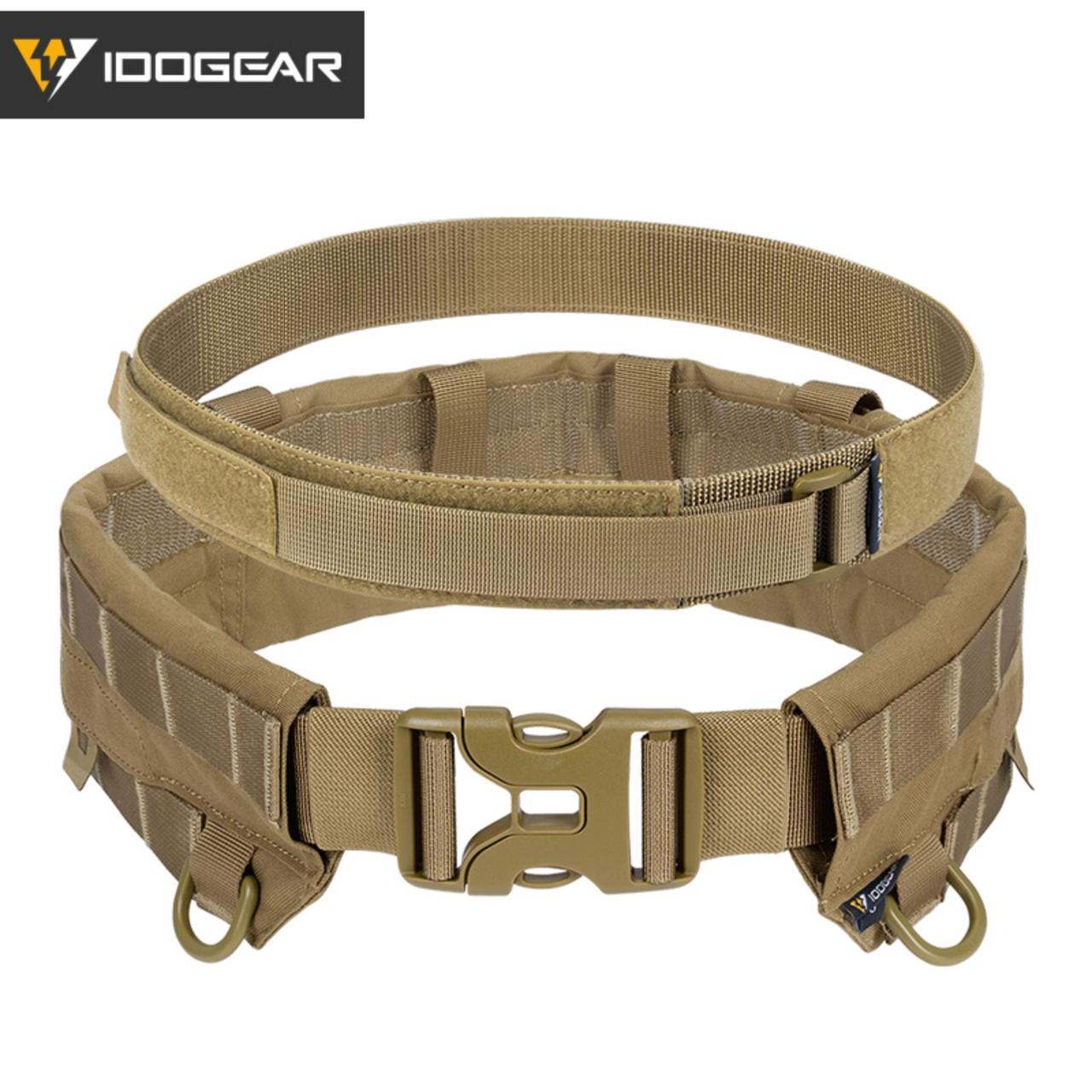 Тактичний ремінь IDOGEAR MRB Модульний такелажний ремінь Quick Release MOLLE MC 3424