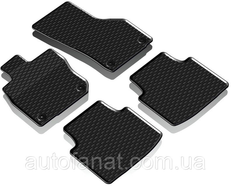 Килимки VW Passat (B9) 2023-, Skoda Superb IV 2023-, в салон гумові 4шт. Geyer & Hosaja Польща (907/4C)