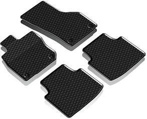 Килимки VW Passat (B9) 2023-, Skoda Superb IV 2023-, в салон гумові 4шт. Geyer & Hosaja Польща (907/4C)